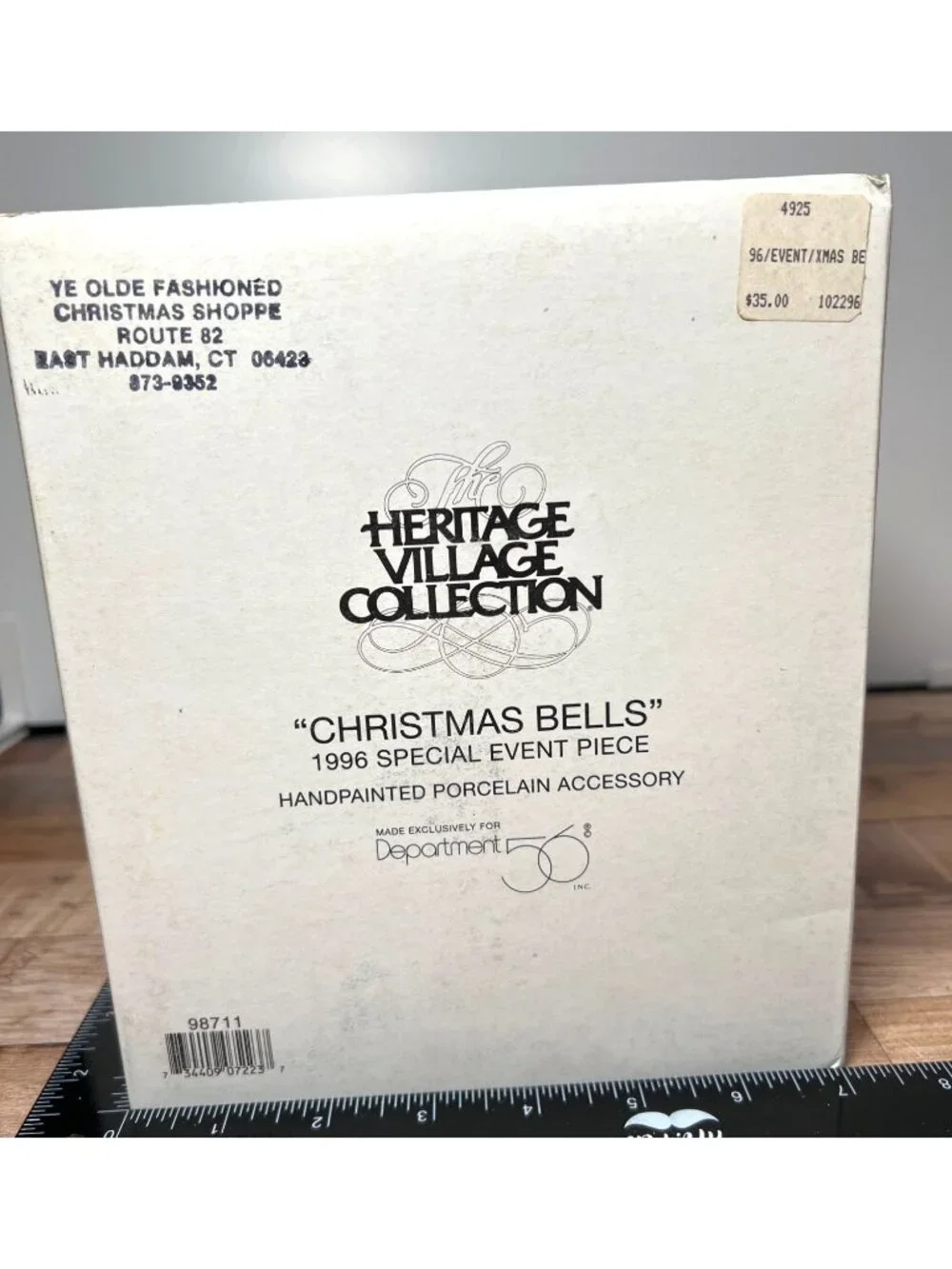 Dept 56  98711 Christmas Bells Heritage Village